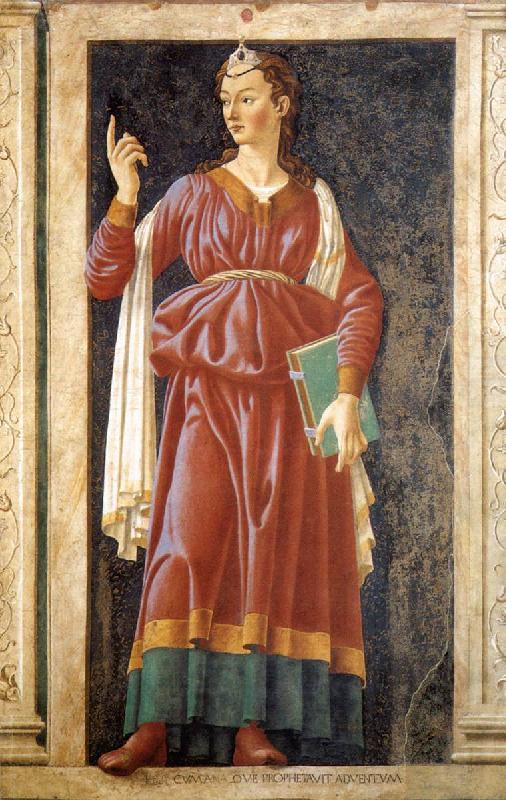 Andrea del Castagno The Cumean Sibyl oil painting image